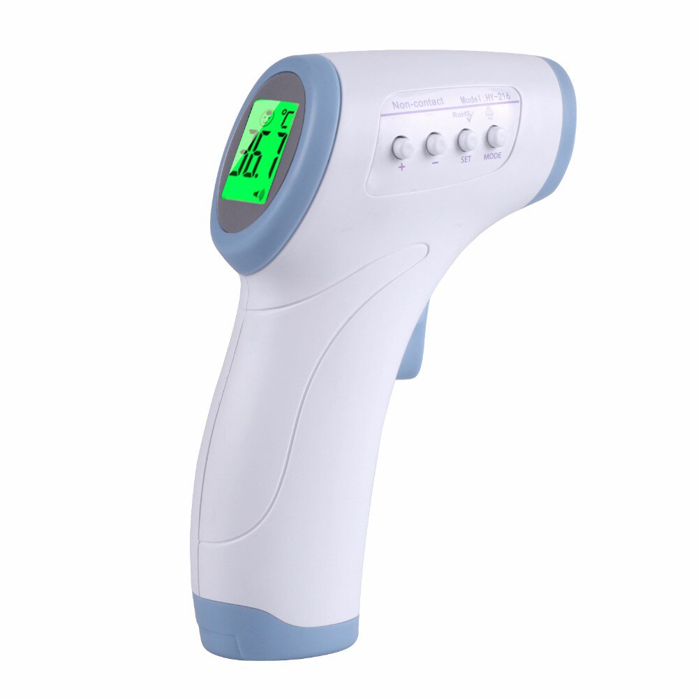 Infrarødt termometer lcd digitalt termometer krop berøringsfri pande ir temperaturmåler instrumenter