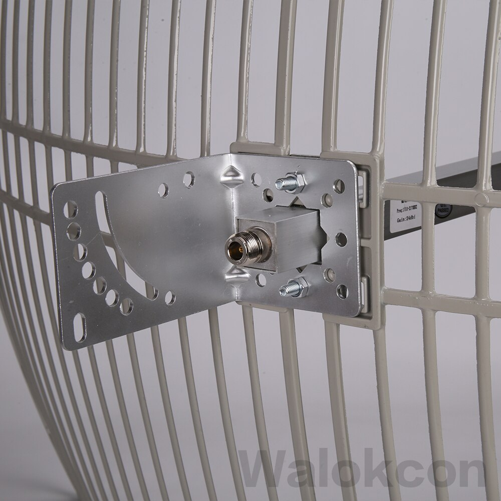 Antena parabólica de red 3G 4G LTE para exteriores, repetidor de señal para DCS/LTE 1710 WCDMA 2170, ganancia de 24 dBi, 1800-2100 MHz