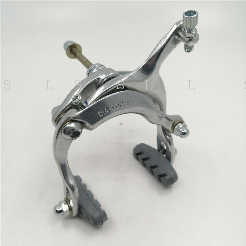 Sykkel aluminiumslegering bremsehendel og c-tykkelse med pads 61-69mm sammenleggbar sykkel urban sykkelrullebrems dia-compe japan