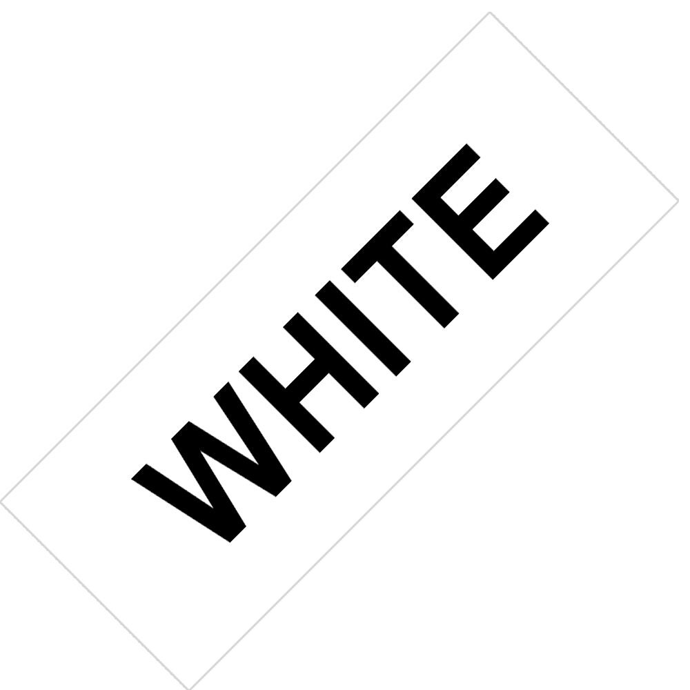 Glittering Tze-231 Tze231 12mm Fashionable Label Tape compatible for Brother p-touch printer Pattern Tape TZe-131 TZe-PR234: Black on White