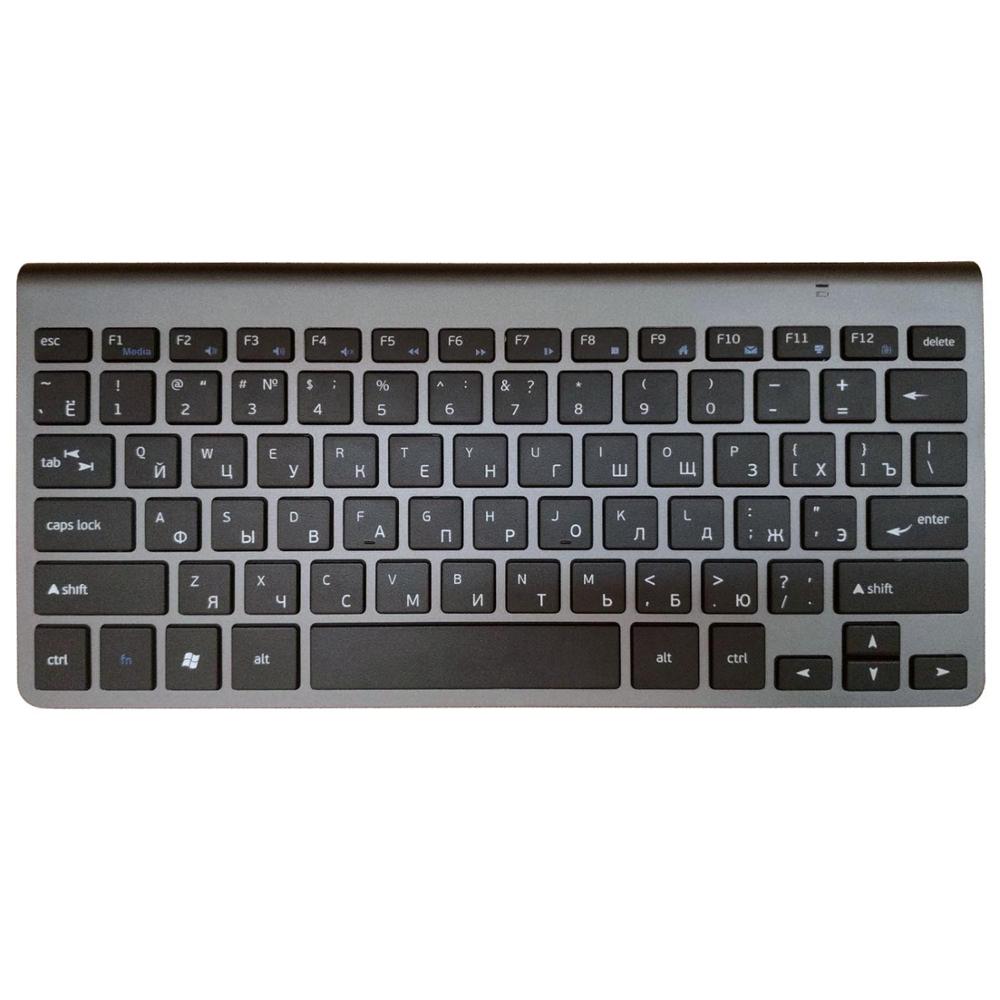 Russische Tastatur Ultra Dünne Stumm Drahtlose Tastatur Schere 2,4G Tastatur für Mac Fenster XP 8 7 10 Aussicht Android TV Kasten