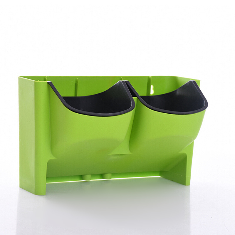 Flower Pot Stackable Wall Planter Garden Flower Pots Wall Hanging Vertical Succulents Plant Pot Bonsai Pot Home Decor: 2