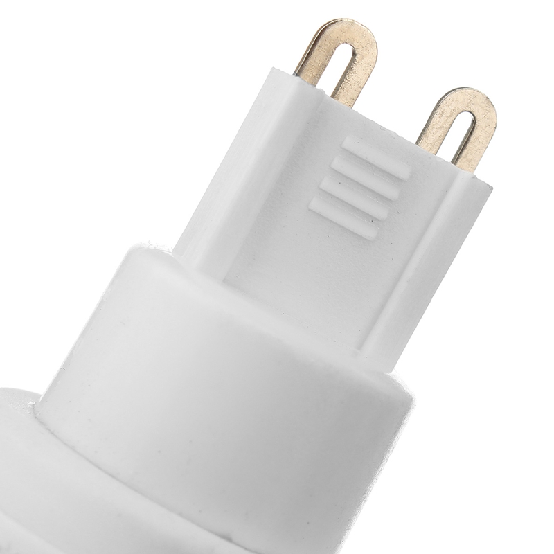 Lampe baser  g9 to gu10 lampe holde base screw led pære lamper adapter holder socket converter 220v 5a pbt material