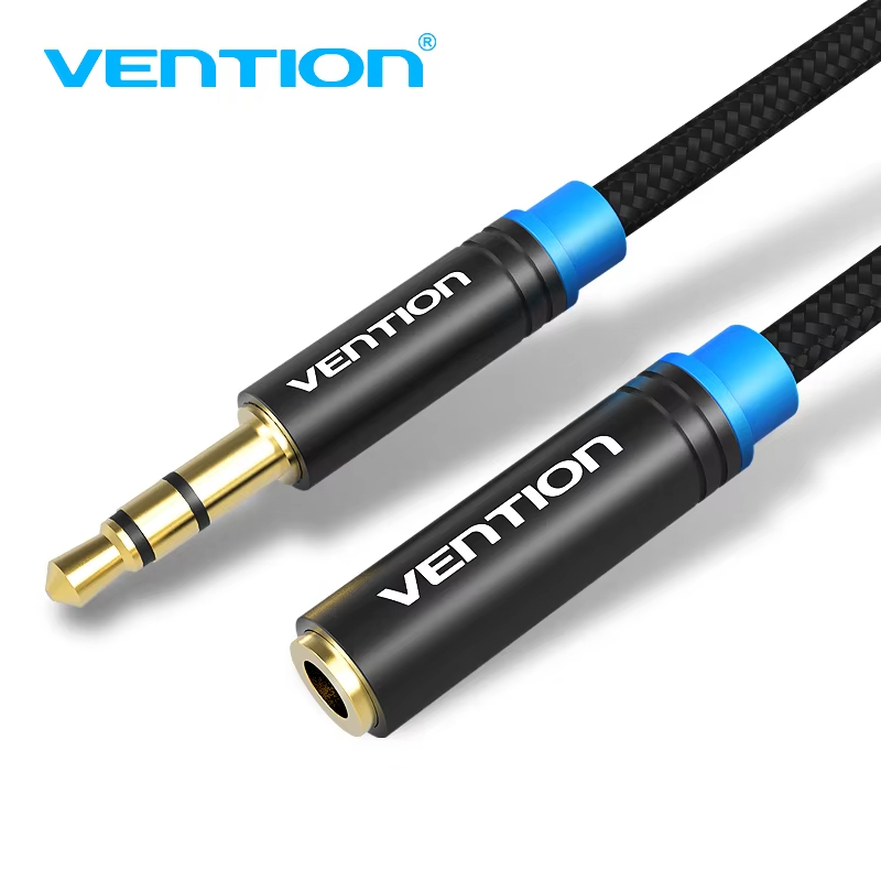 Vention Aux Cable Headphone Extension Cable 3.5mm Jack Male to Female For Computer Audio Cable 3.5mm Headphone Extender Cord 3m