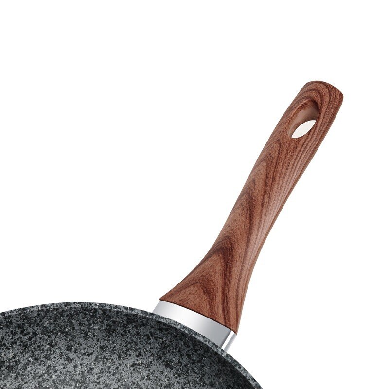 Marble Stone Nonstick Frying Pan with Heat Resistant Bakelite Handle,Granite Induction Egg Skillet,Dishwasher Safe