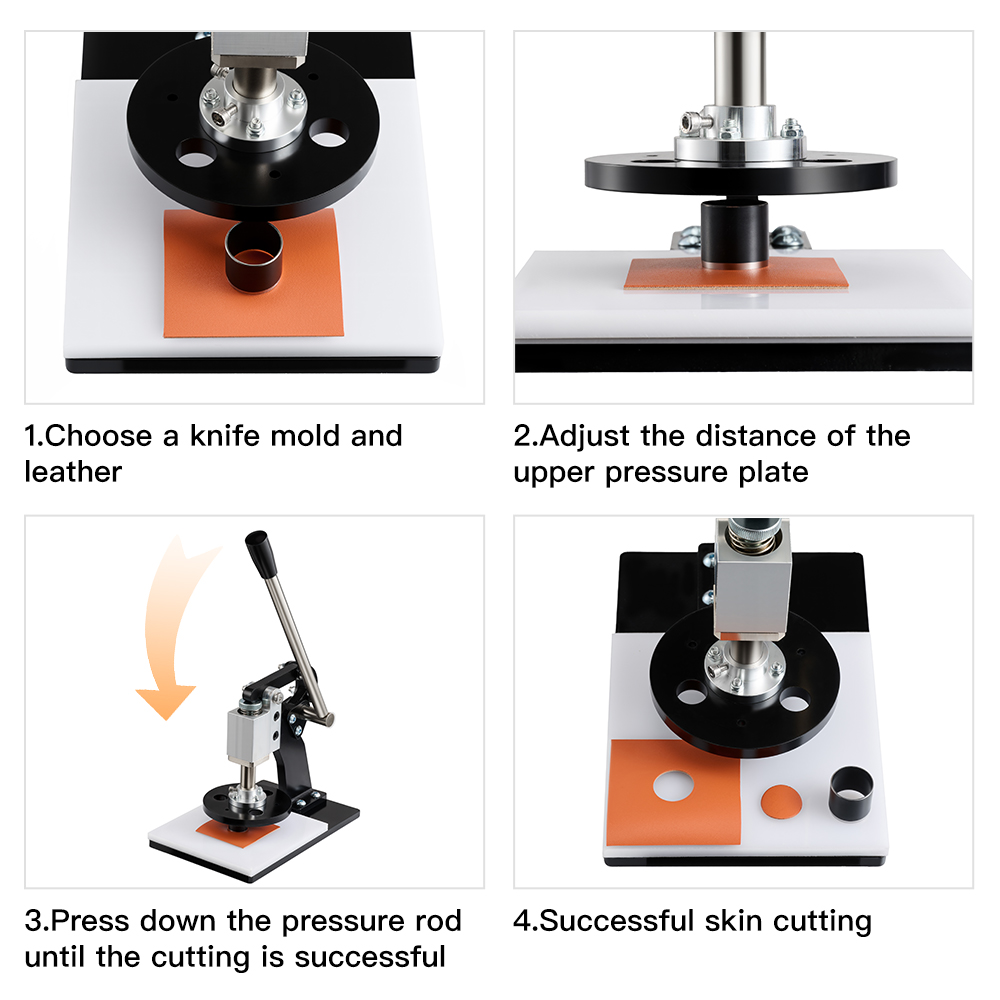 Die cutting machine, manual die-cutting machine, cutting press, small die-cutting machine, paper cutting, leather cutting