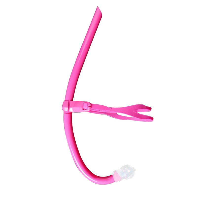 PVC + Silicone Snorkel Diving Breathing Tube Wet Snorkel Air Breathing Tube Swimming Underwater Scuba Diving Snorkeling Tube: pink