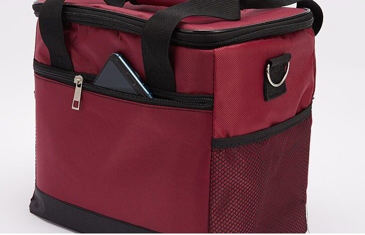 Conservazione frigorifera della borsa di Picnic impermeabile portatile all&#39;aperto della borsa dell&#39;alimento della scatola di raffreddamento 25L: wine red