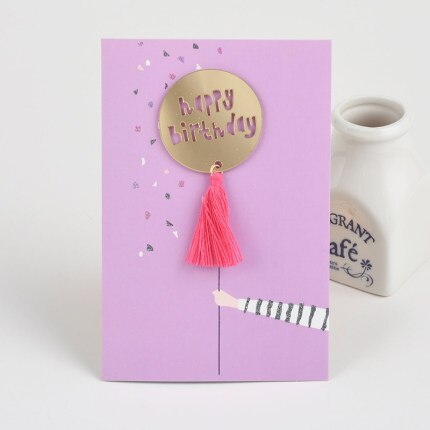 Eno powitanie śliczne lustro ozdoba kartka urodzinowa dla dzieci królowa dziewczyna przestrzeń chłopiec wiadomość kartka urodzinowa: nie.02