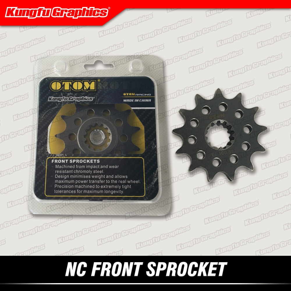 Kungfu Grafische Staal Tandwiel Front 13 T Voor Nc 250 300 (Fit Chain 520)