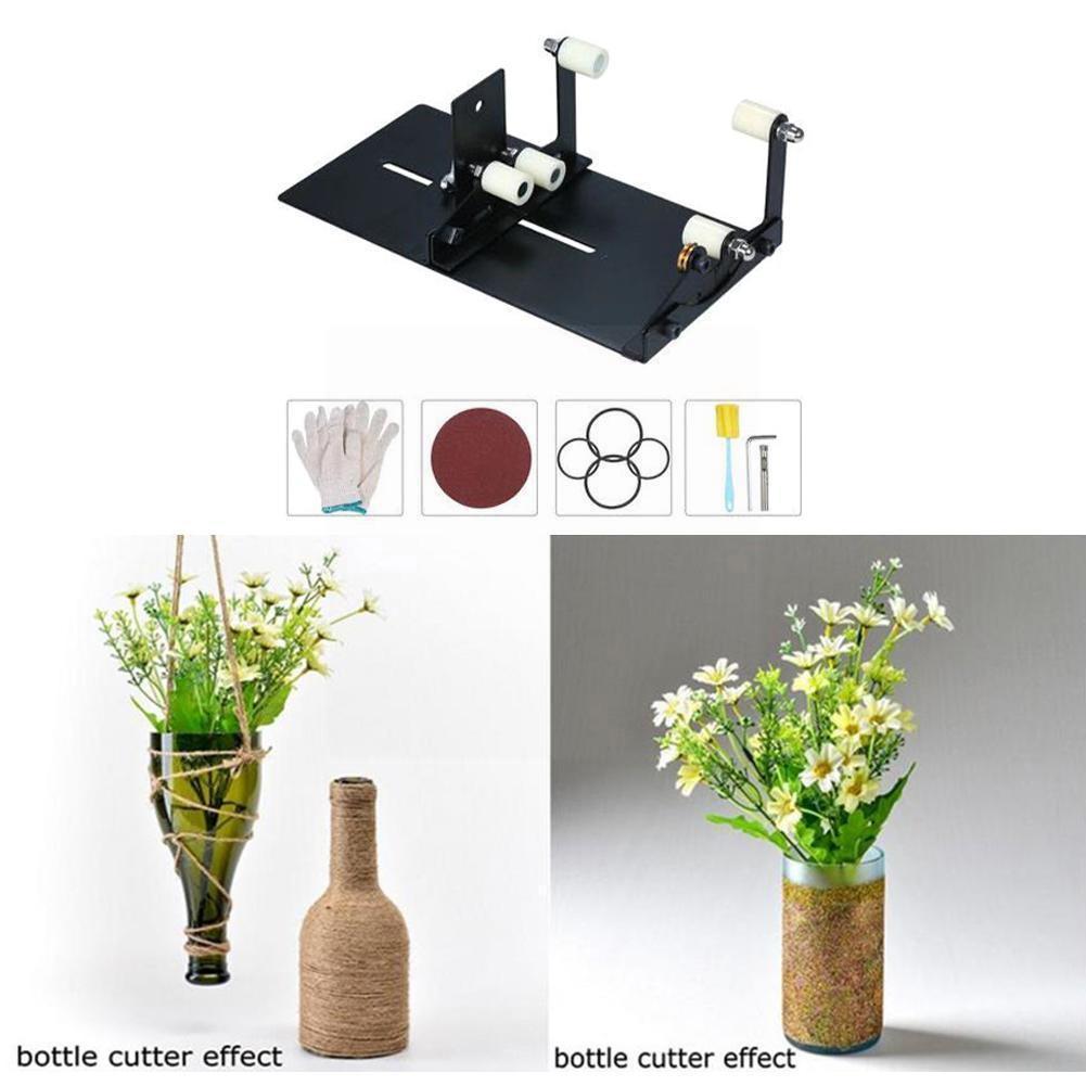 Glass Cutter Glass Bottle Cutter Cutting Tool Square And Round Wine Beer Glass Sculptures Cutter For Diy Glass Cutting Mach Y1r4