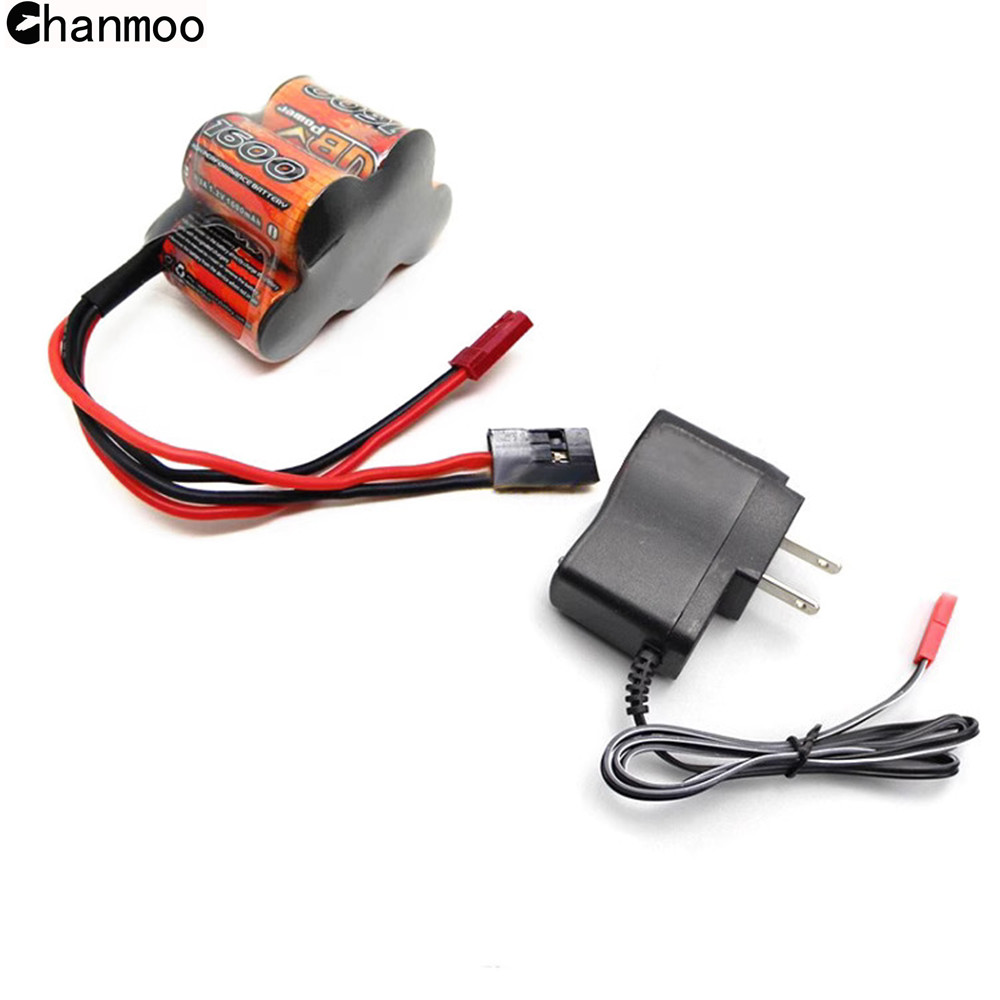 VB Power 1600mAh 6V 2/3A 6V 5000mAh NI-MH Rechargeable Battery Gasoline Receiver Battery Pack for 1/8 1/5 RC Car HPI BAJA Parts