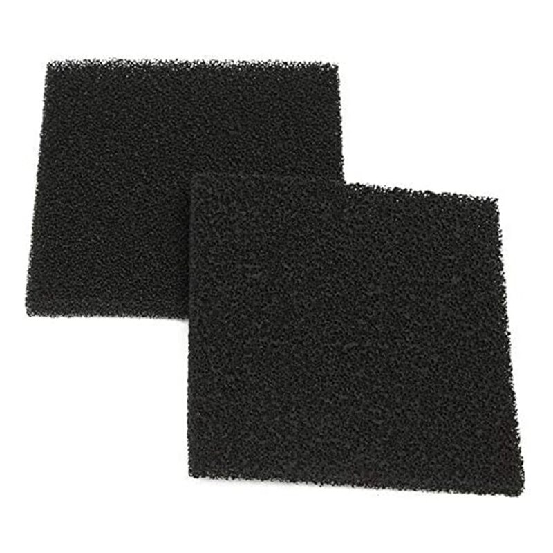 10Pcs/Set Activated Carbon Filter Sponge for 493 Solder Smoke Absorber ESD Fume Extractor 12.8X12.8cm