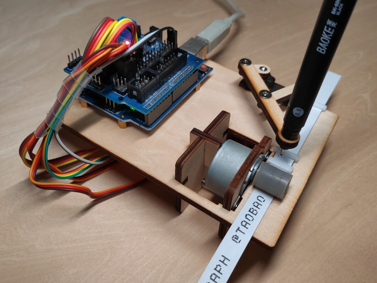 Mini Telegraph Open Source Telegraph Maker DIY Robotic Arm Writing Robot