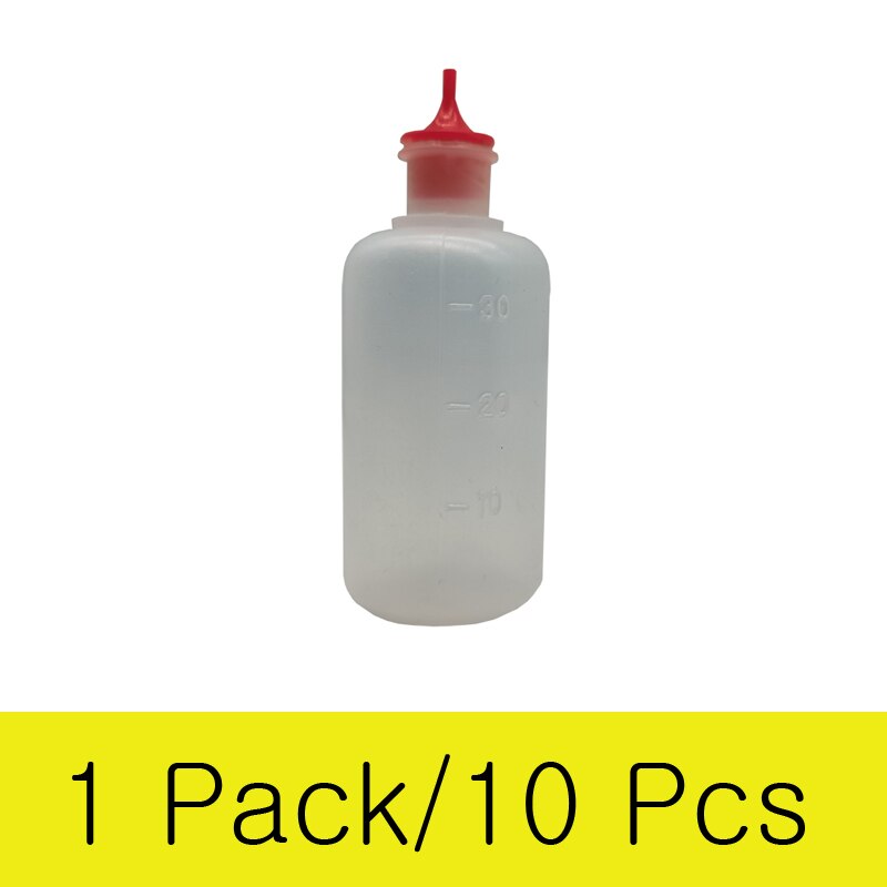 1-20 Pcs 30 ml Empty Squeezable Dropper Bottles PE Eye E Liquid Juice Oil Dropper ContainersOil Dropper Refillable Containers: 10 Pcs