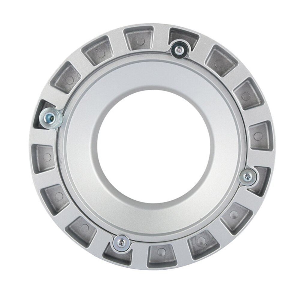 Bowens Mount Speed Ring Adapter Studio accessorio per luce Flash a LED compatibile con Godox NiceFoto Jinbei