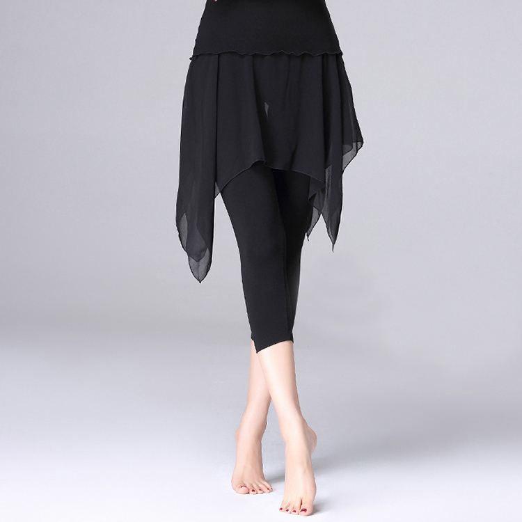 Modal Latin Training Pant wear Irregular Latin Leggings Dance trousers for women/female Ballroom costume practice pants