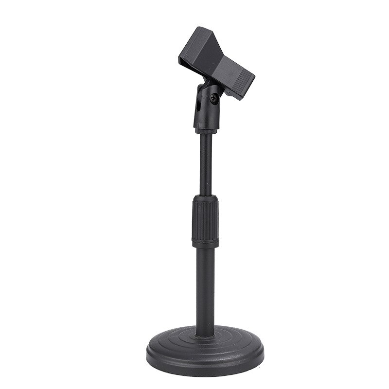 Microfoon Scissor Arm Stand Desktop Mic Clip Houder Statief Live Cantilever Beugel Microfoon Beugel Uitschuifbare: Black