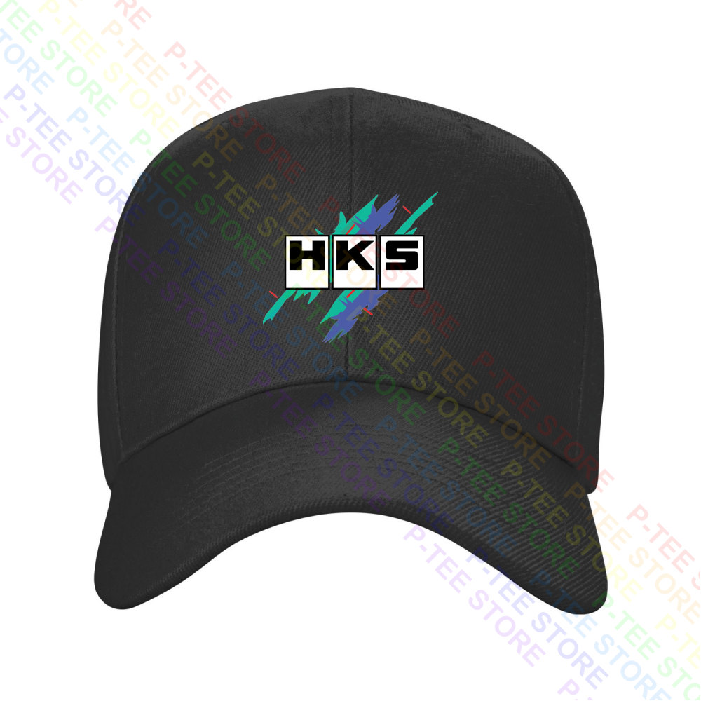 Hks 01 Baseball Cap Snapback Caps Knitted Bucket Hat: black