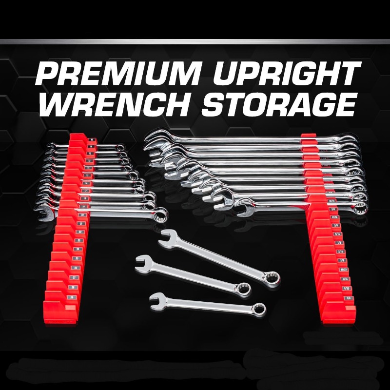 Wrench Holder Wrench Storage Storage Rack Holds 20 Wrench Storage Organizers Organizadores Tools Bag