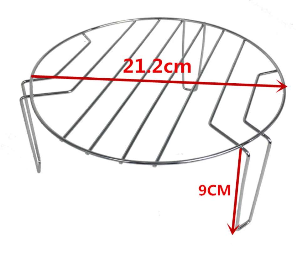21X9cm Microwave Oven General Grill Round 3 Feet Bbq Roast Rack Parts