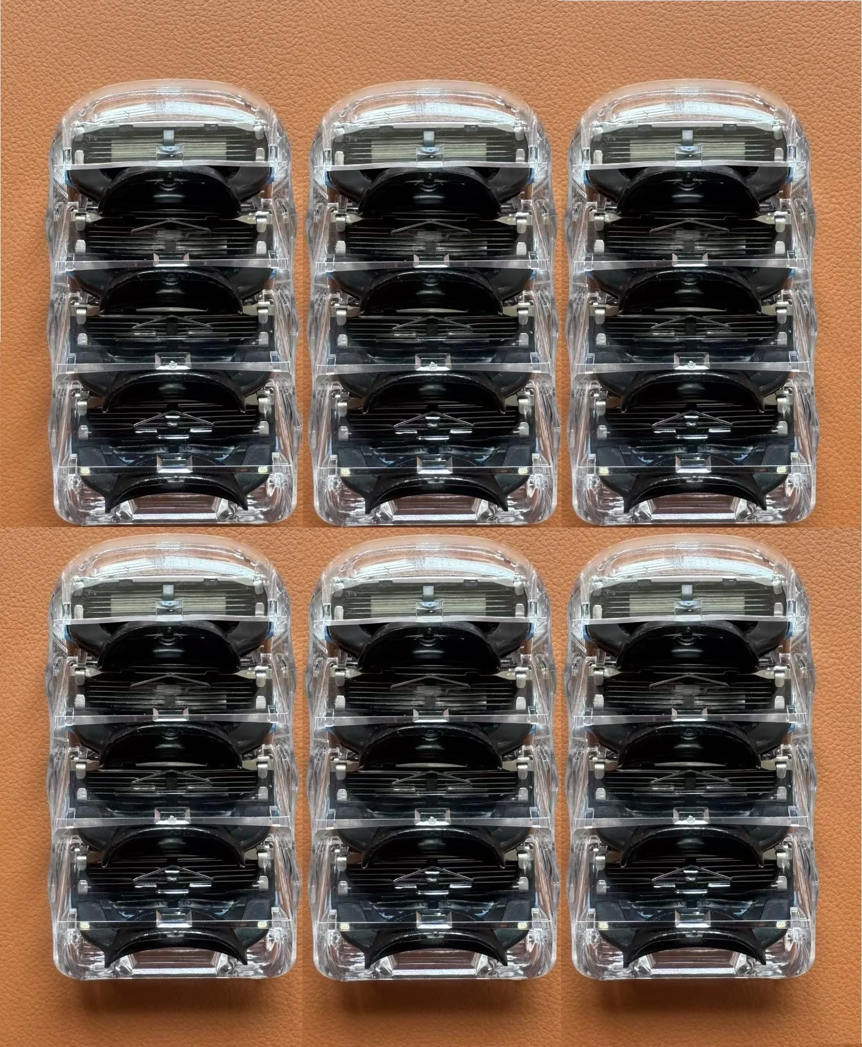 Scheermesjes Heren Scheren Veiligheid Handmatig scheerapparaat Machinevervanging Straight Fusion 5-koppen