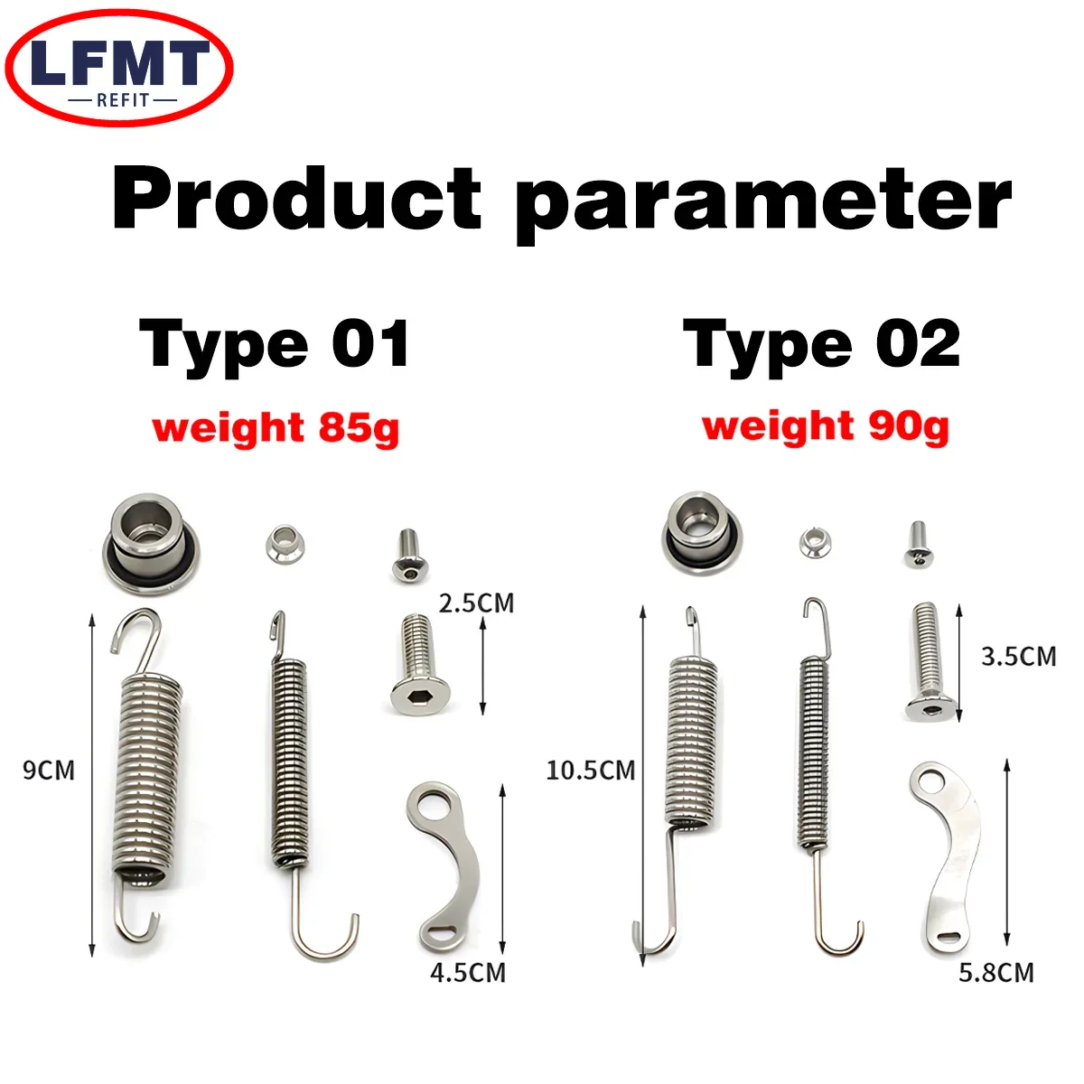 Kit de resortes de soporte lateral para KTM Motocross EXC EXCF XC XCW XCF XCFW125 150 200 250 300 350 400 450 500 505 530