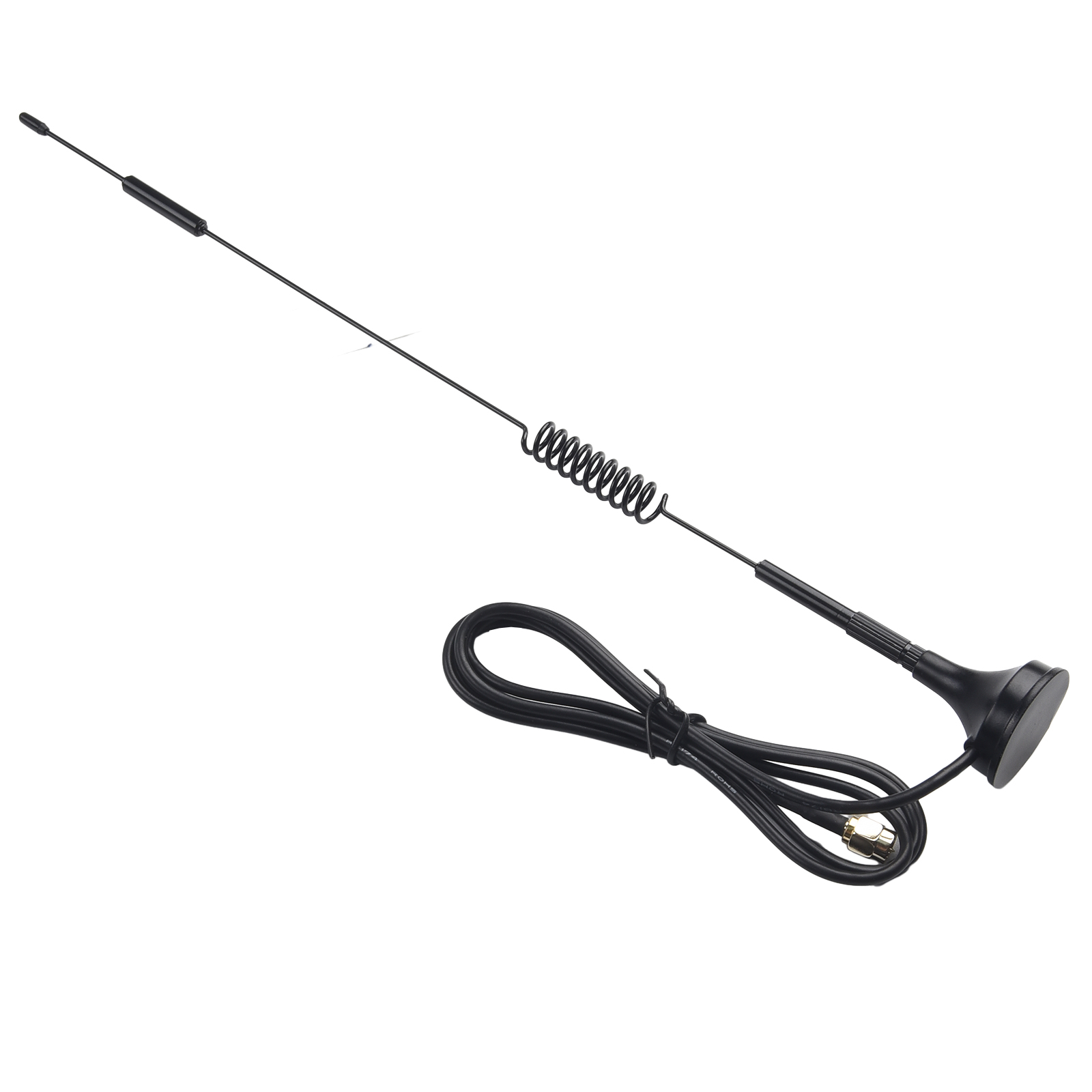 Universal For 4G LTE Antenna SMA Male Connector 700-2700MHz 12dBi GSM External Antenna CB Radio Magnetic Base Mounting 50W