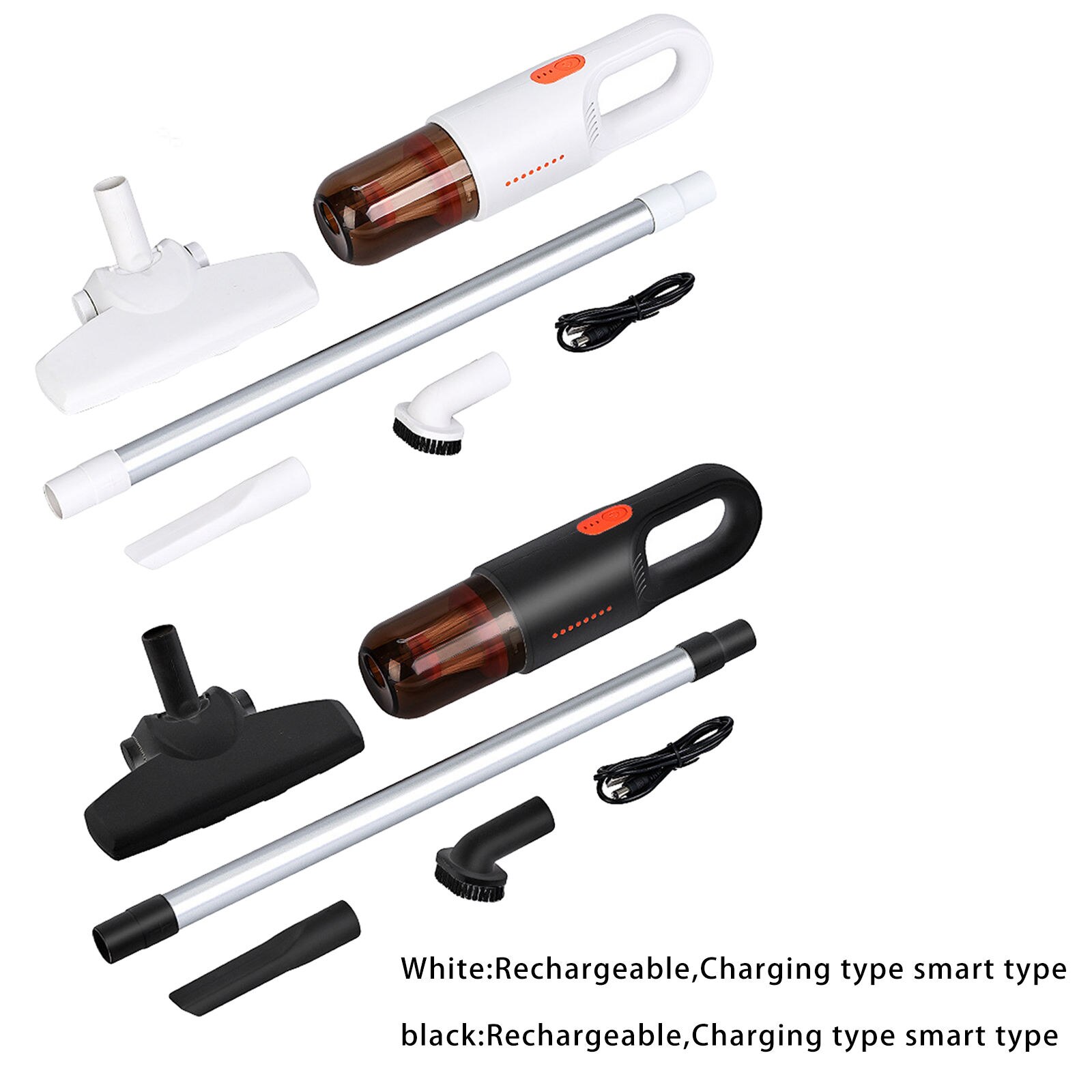 Wireless Vacuum Cleaner Strong Suction High Power 2 in 1 Cleaning Tool for Home Sofa Office Dust Pet Hair