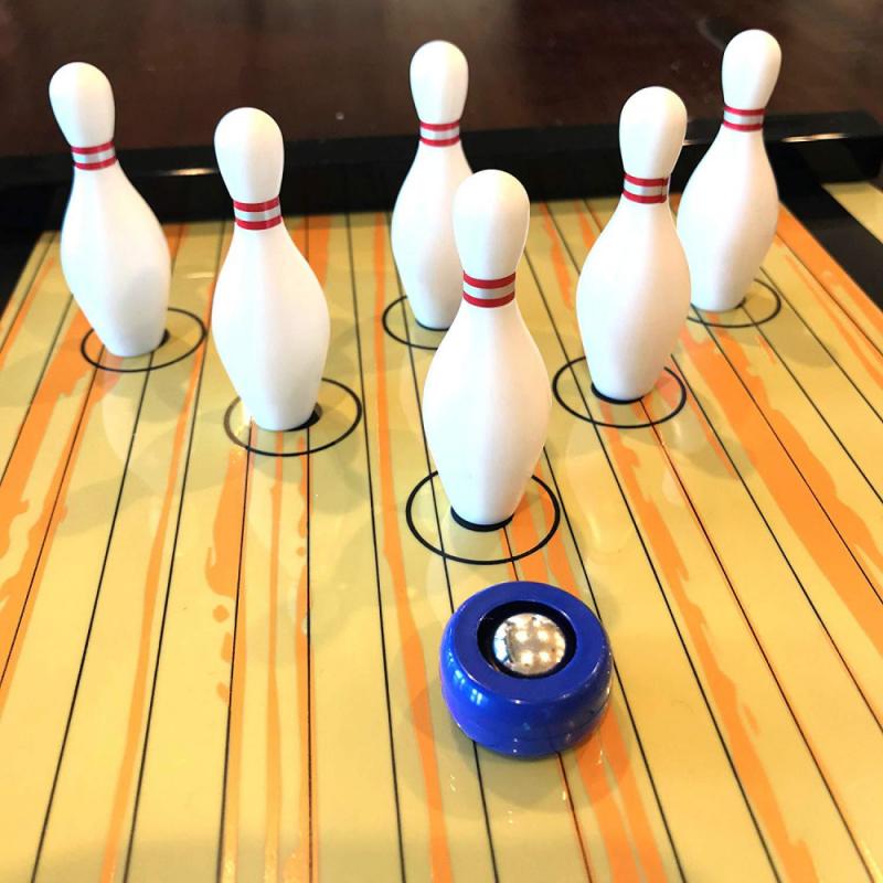 Rotolo da tavolo gioco da Bowling giocattoli per bambini coperta genitore-figlio tavolo interattivo sport regalo di compleanno per bambini che giocano a gioco