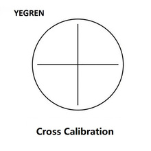 Reticle Eyepiece Micrometer Graticule Scale Calibration Slide Cross Line for Microscope Telescope and Other Ocular Instrument