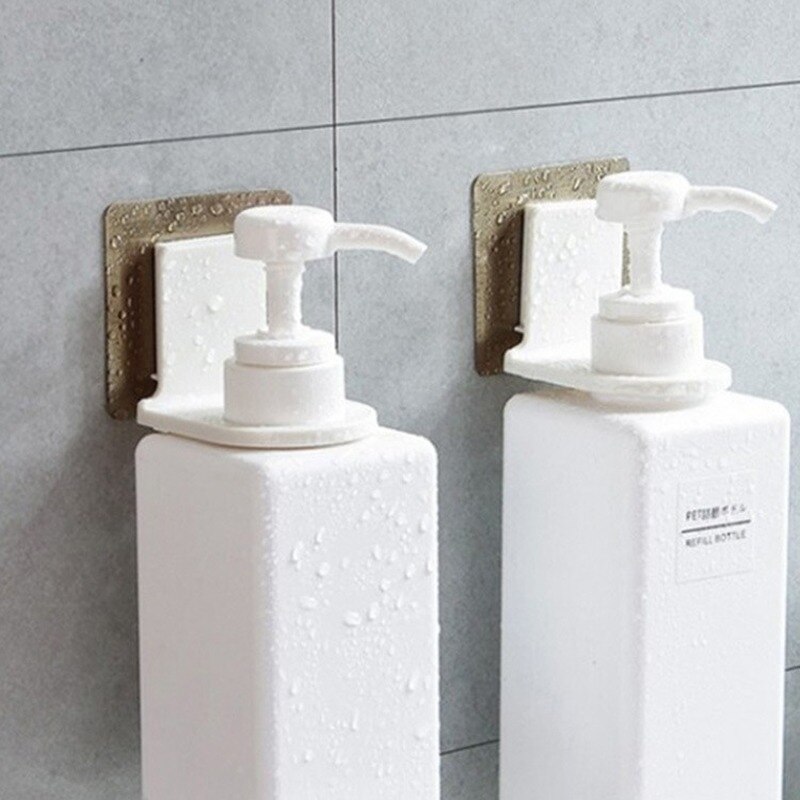 Soporte para dispensador de jabón de manos para Hotel, soporte para dispensador de jabón de baño, colgador de Gel de ducha para colgar en la pared