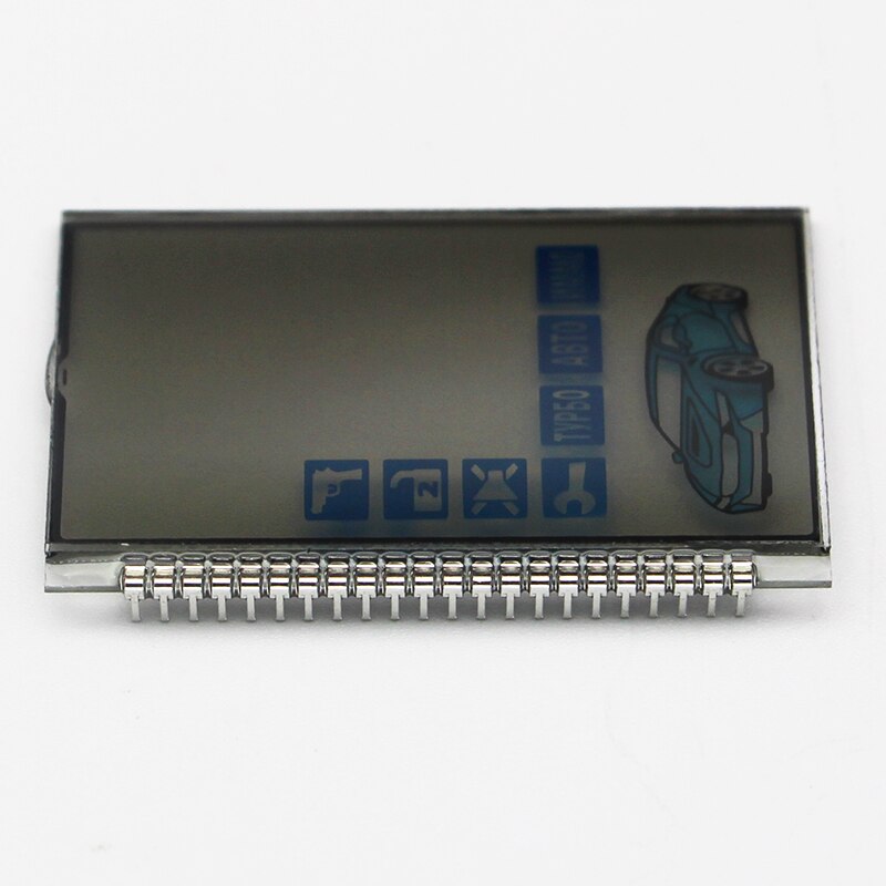 Starline A61 Vertical screen Keychain LCD display for Russian 2-way Car alarm System Starline A61 lcd remote control A61