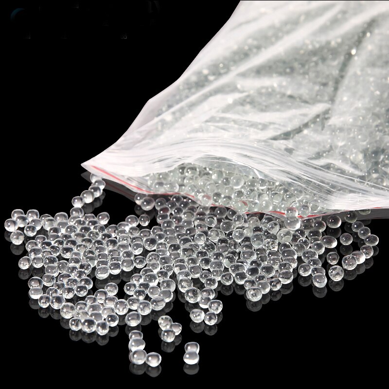 Perlas de vidrio a prueba de ebullición experimentales, cuentas de cristal para laboratorio de arena, 500 g/bolsa