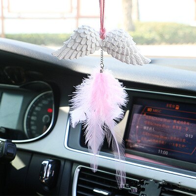 Auto Hanger Opknoping Vleugels Auto-interieur Ornamenten Decoratie Achteruitkijkspiegel Accessoires Voor Auto Ornament: 7