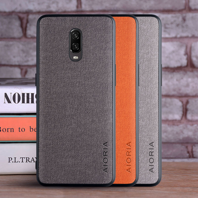 Funda para Oneplus 6T 6 coque, funda de cuero, suave, TPU, dura, PC, teléfono