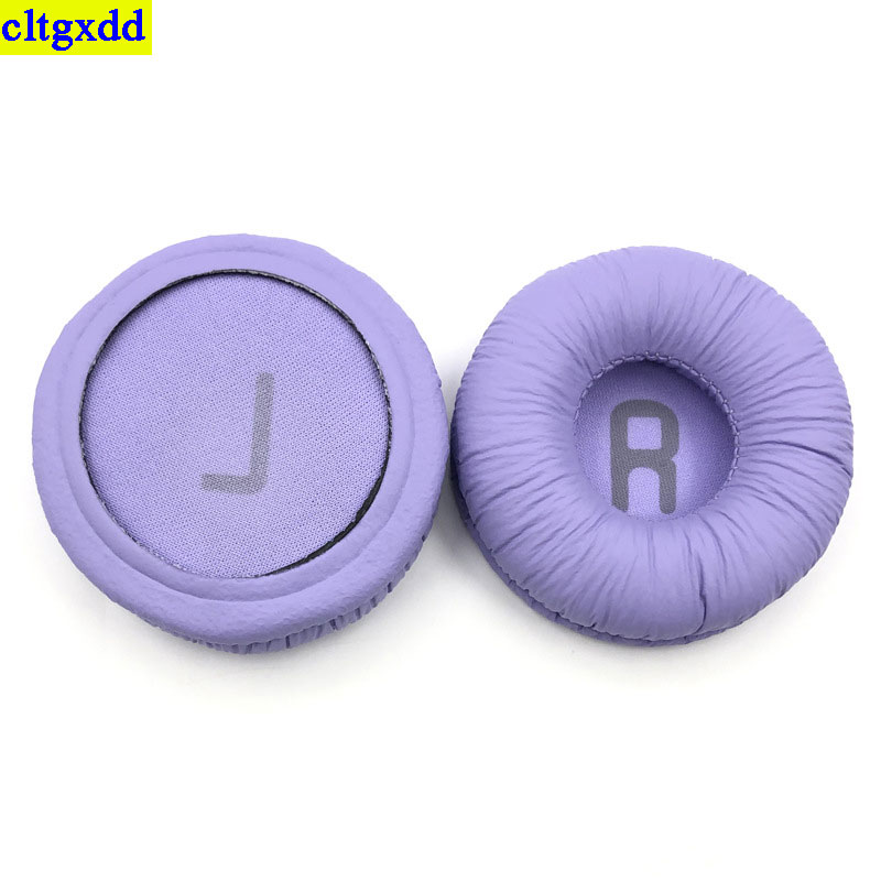 cltgxdd 1 set 70MM ear muff is applicable to FOR JBL Tune600BT T520BT T510BT T500BT T450B soft leather foam ear pad: Orange