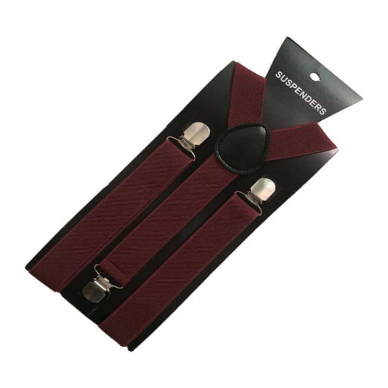 35/25/20mm Brede Mannen Bretels Hoge Elastische Verstelbare 4 Sterke Clips Jarretel Zware X terug Broek Bretels: Beige