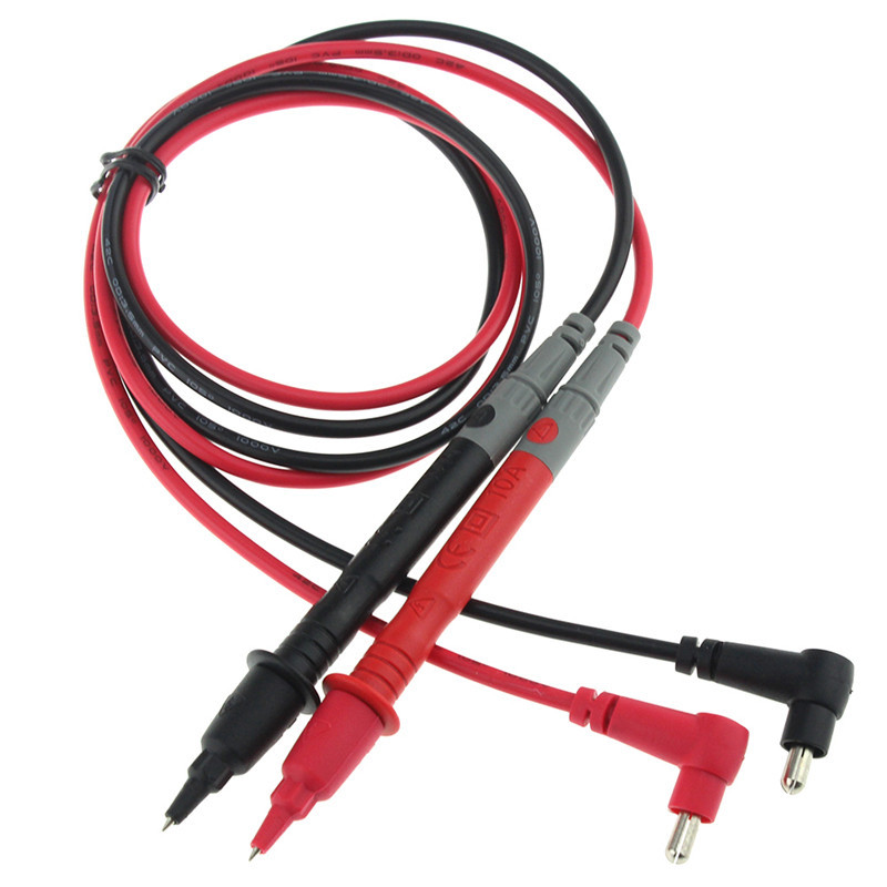 1 paar Naald Tip Probe Test Leads Pin Universele Digitale Multimeter Multi Meter Tester Lead Wire Probe Pen Kabel 1000 V 10A