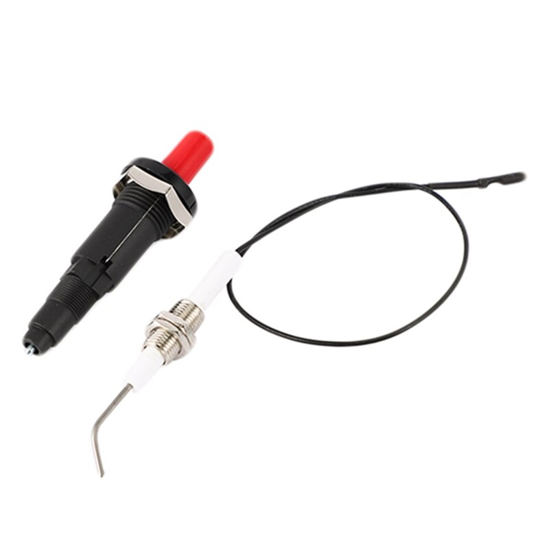 Gas Grill Push Button Kitchen Lighter Piezo Ignition Kit Universal Threaded Plug Retail