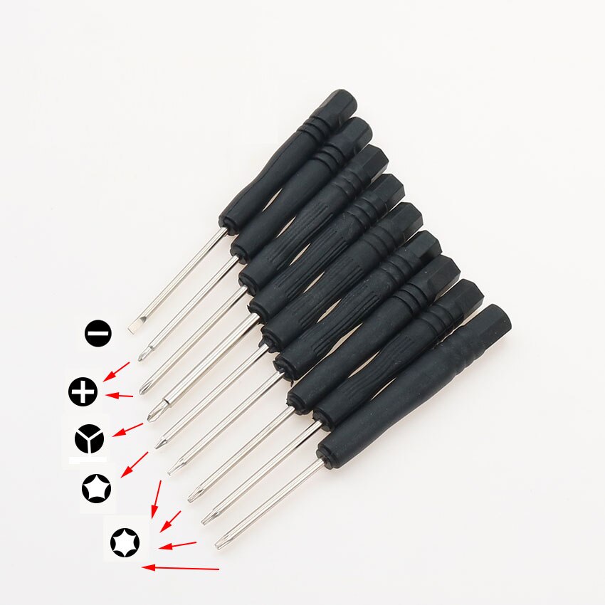 1 Pcs Mini Schroevendraaier 2.0 +,2.0-,1.5 +,2.0Y,T3,T4, t5, T6,0.8 Torx, Schroevendraaier Thuis Diy Hand Repair Tools