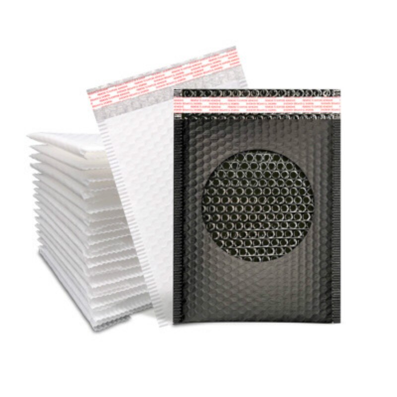 20Pcs Matte Black Bubble Wrap Enveloppen Gewatteerde Mailing Zak Verpakking Zakken Voor Kleine Bedrijven Bags Om Pack Producten tas