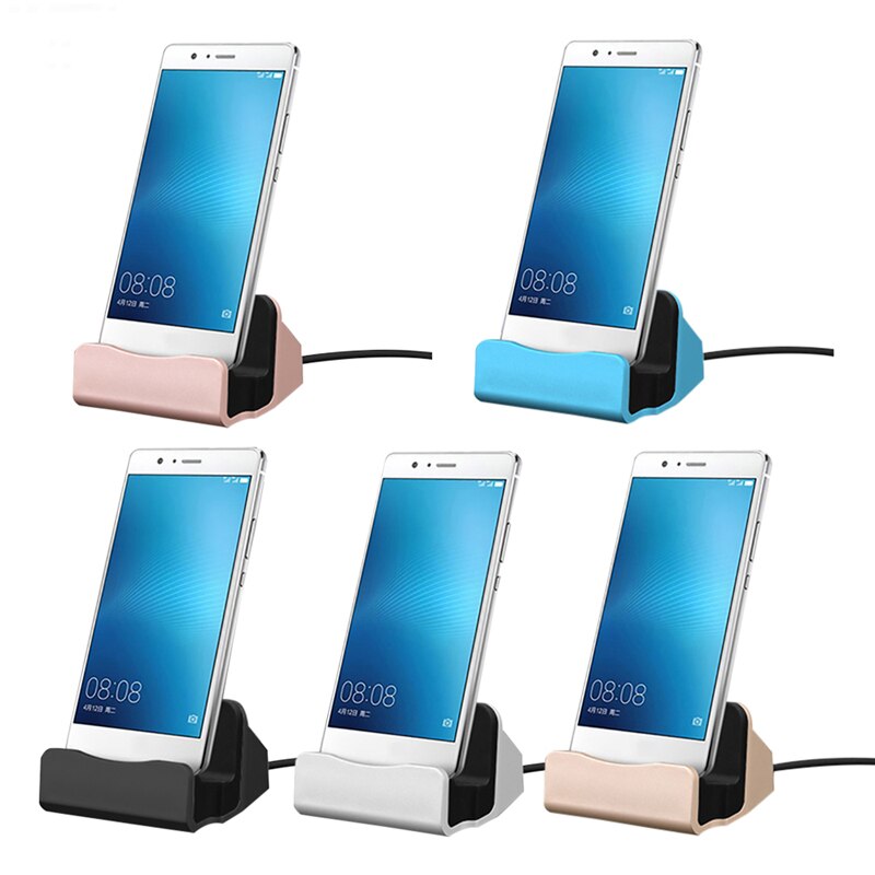Type-C Dock Station Charging Stand For Samsung A22 A32 A52 A72 5G S20 Ultra S10 S9 S8 Plus Type-C USB Charger Docking Station