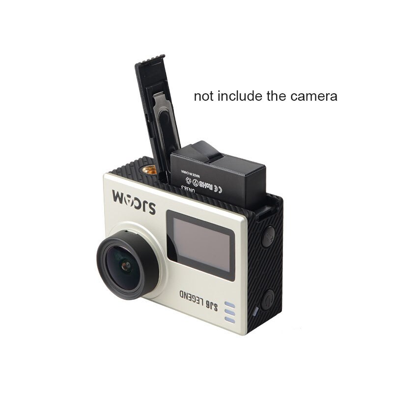 Sjcam  sj6 legende batteri 1000 mah li-ion tilleggsutstyr oppladbart batteri til originalt  sj6 actioin kamera tilbehør