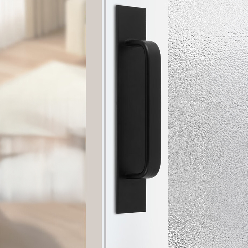 Glazen deurgreep met zuignap - Geen boor Universele trekgreep voor schuifdeuren, kasten en ramen, eenvoudig te installeren ladehandgreep