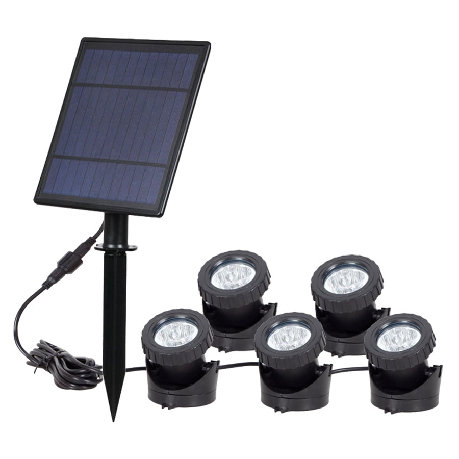 Thrisdar-luces solares subacuáticas cambiables IP68 RGB, foco bajo el agua, luz para piscina, fuentes, estanque y Acuario
