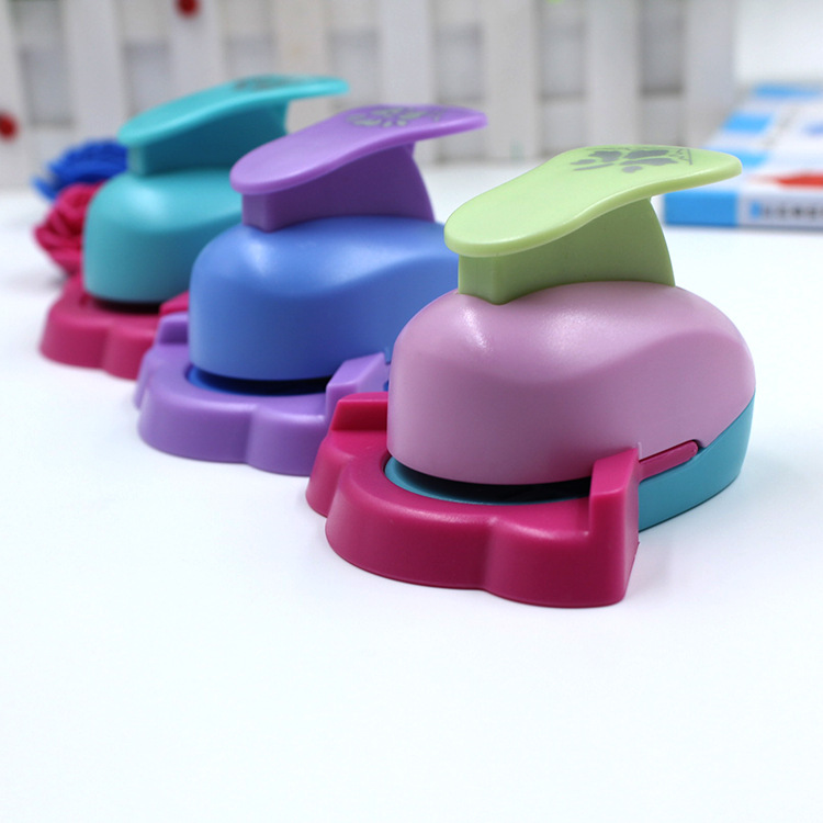 Embossing DIY Corner Paper Printing Card Cutter Scrapbook Shaper Large Device Hole Punch Kids Handmade Craft Furador Eva