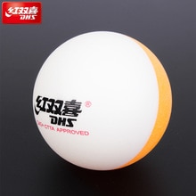 DHS 20 Ballen BI Kleur Tafeltennis Ballen Dubbele Kleur Seamed D40 + Ballen Plastic Poly Ping Pong Ballen