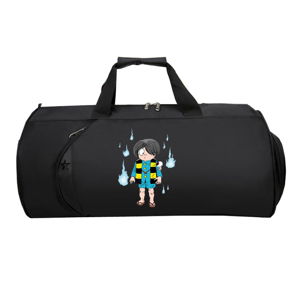 anime Men Travel luggage bag Handbag Luggage teenagers Suitcase Large Multifunction Tote Shoulder Bag for Hakaba Kitarou: 15