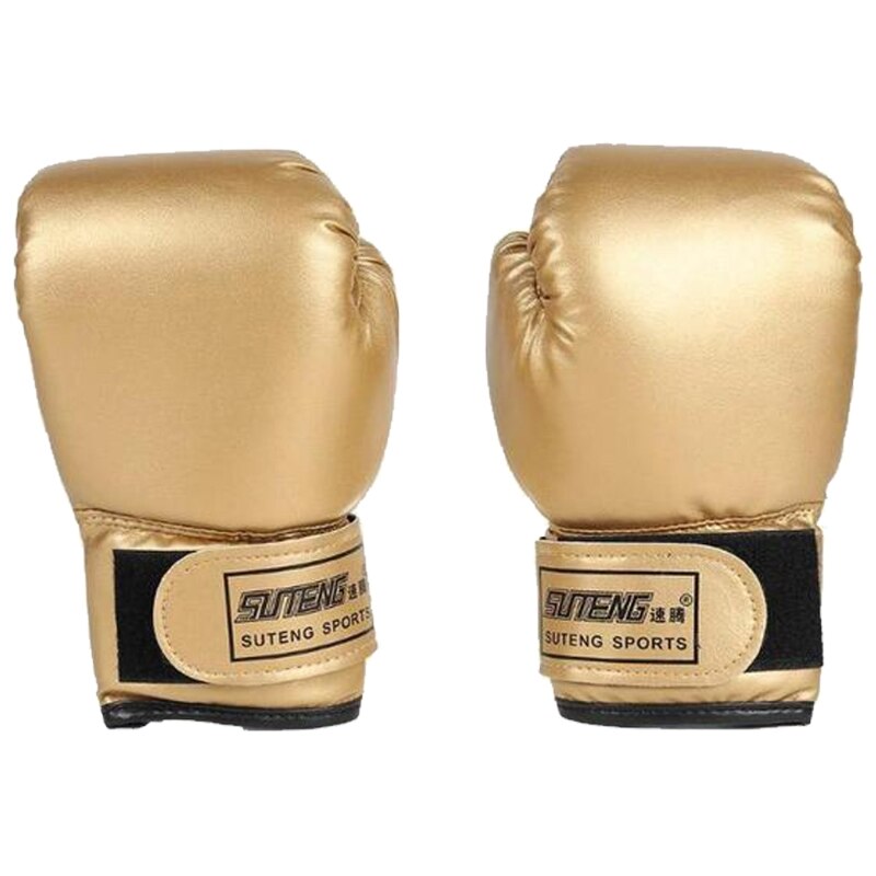 N0HA 3-10 Yrs Sparring Punching Gloves Boxing Gloves Training Gloves Welterweight Kickboxing Bag Gloves for Boys Girls: Golden
